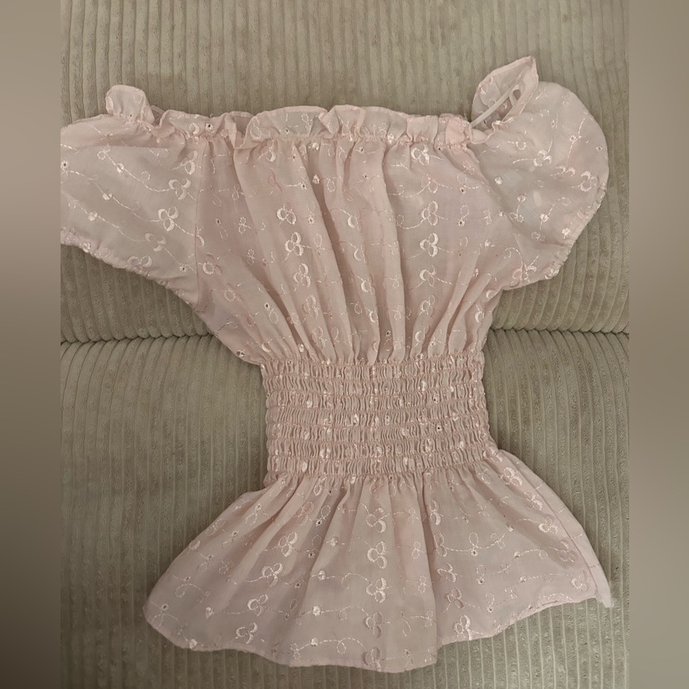 Thrifted pink top!